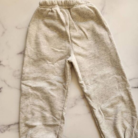 Zara 5-6 year kids unisex gray sweatpants high-rise casual lounge pants sweats - Picture 6 of 6